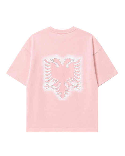 Albanian Eagle T-Shirt (women) - baby pink
