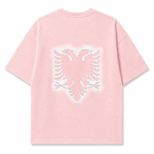 Albanian Eagle T-Shirt (women) - baby pink